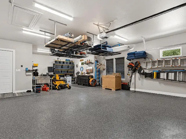 garage floor coatings epoxy and polyaspartic project