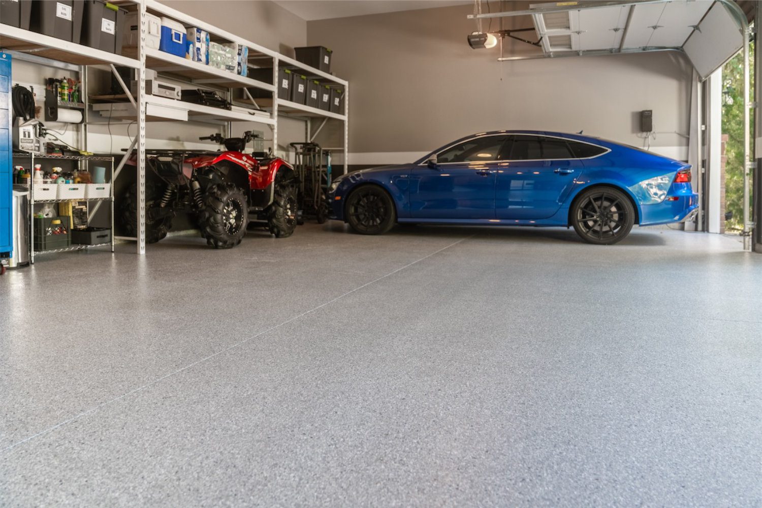 ATV & Vehicle Garage Floor Coatings