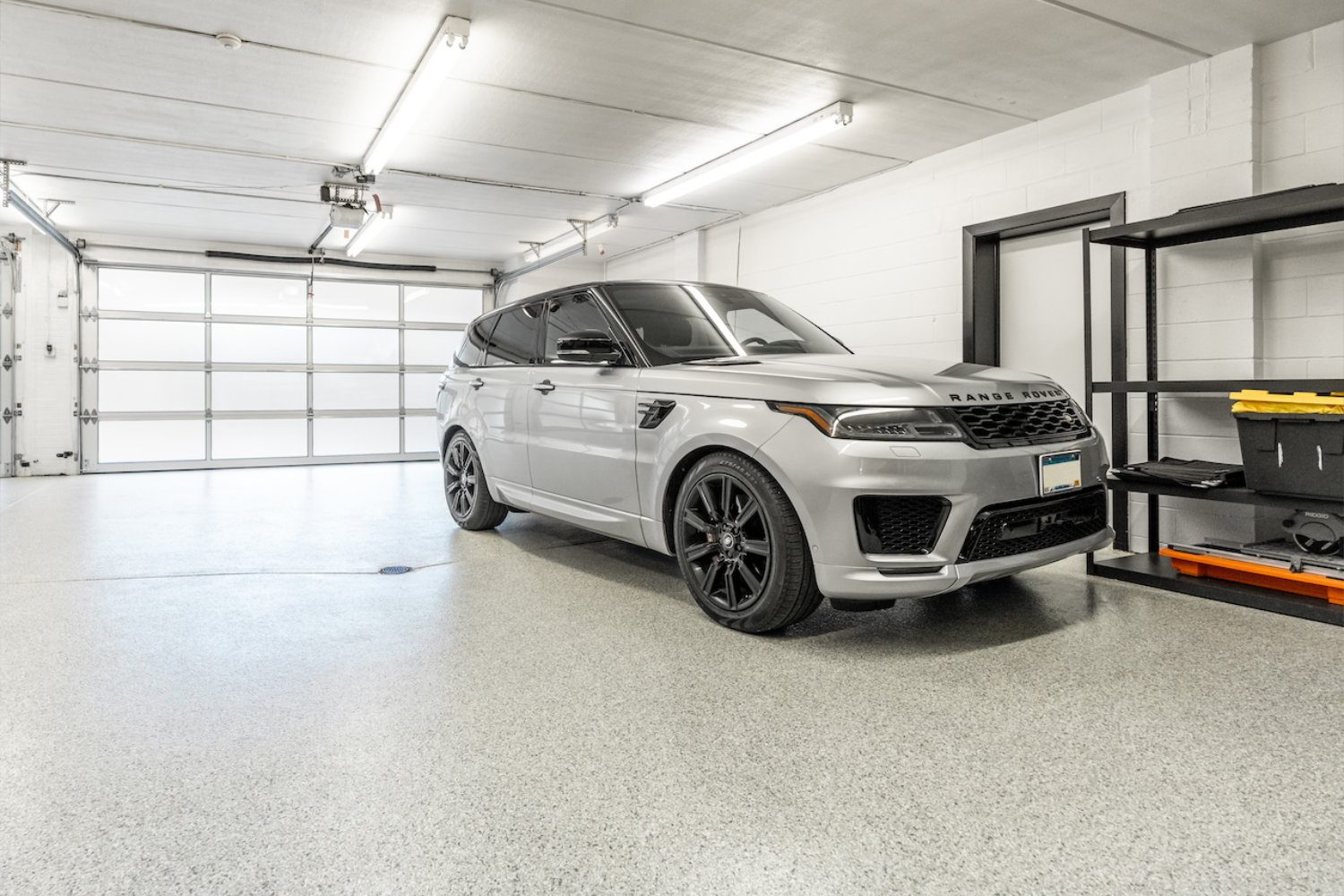 Range Rover Garage Floor Coatings